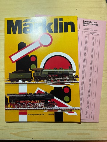 Märklin katalog 1974 - katalog,
