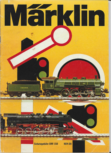 Märklin gesamt katalog 1974 - märklin,